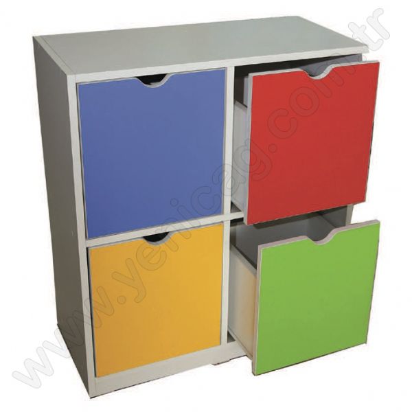 Drawer Cabinet 75x85x35 Cm
